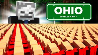 I Took 1000000 Villagers to OHIO [upl. by Javier]