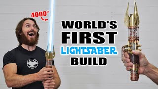 4000° PLASMA PROTOLIGHTSABER BUILD RETRACTABLE BLADE [upl. by Yle324]