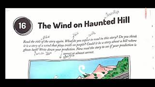 The Wind On Haunted Hill Story in Hindi  Real English  Class 7th Chapter 16 [upl. by Purvis137]