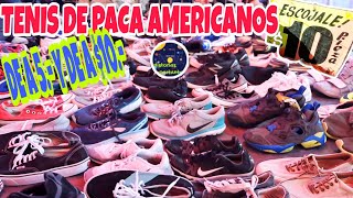 Tianguis de Tesoros TENIS DE PACA A 5 y 10 ZAPATOS BOTAS ZAPATILLAS Y MÁS  CALZADO GABACHO [upl. by Liamaj]