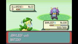 POKEMON EMERALD  BAYLEEF  BATIDO  MILK DRINK [upl. by Wadleigh]