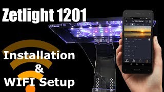 Good Nano Reef Lighting  Zetlight ZA1201 wifi  installation amp WiFi controller Setup [upl. by Eloci819]