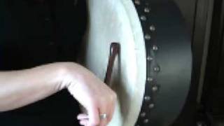 Free Bodhran Lesson Triplets amp Rolls Using Top Of Bodhran Tipper Part 1 [upl. by Catherine]