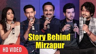 Story Behind Mirzapur  Pankaj Tripathi Ali Fazal Divyendu Sharma Shweta Tripathi [upl. by Xet]