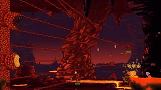 Terraria 14 Master Mode  Wall of Flesh Boss Fight [upl. by Bausch]