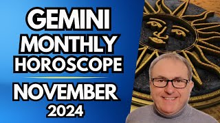 Gemini Horoscope November 2024 [upl. by Pascasia608]