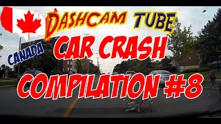 DashCam Tube Car Crashes Compilation 8 Special CANADA Edition [upl. by Peltz]