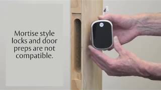 How to Check Existing Door Hardware Before Installing a Yale Smart Lock [upl. by Atinnod]