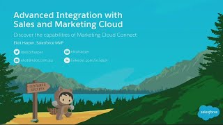 Advanced Integration with Sales and Marketing Cloud [upl. by Alfie447]