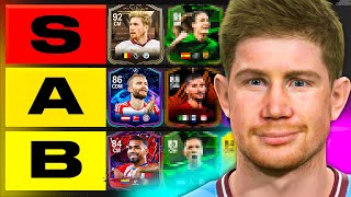 RANKING THE BEST MIDFIELDERS ⚽ FC 24 Ultimate Team Tier List November [upl. by Fasano]