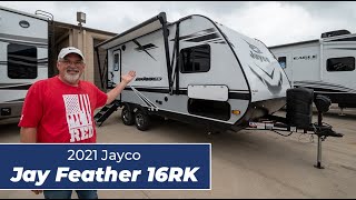 2021 Jayco Jay Feather 16RK  Walk Through Tour [upl. by Sillyhp]