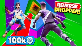 REVERSE DROPPER for 100000 VBucks with Preston Fortnite [upl. by Piwowar]