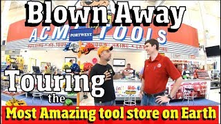 Touring the coolest Tool Store Ive Ever seen 4k video [upl. by Ebonee]