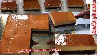 CHOCOFLAN MEDIA 12 PLANCHA Para negocio individualesRelleno de pasteles MEDIDAS EXACTAS [upl. by Solegnave742]