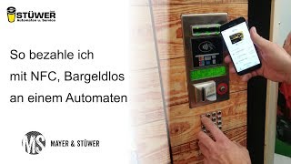 So funktioniert NFC Bezahlung am Automat [upl. by Zeuqram336]