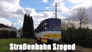 StraĂźenbahn Szeged 2017 [upl. by Artsa417]