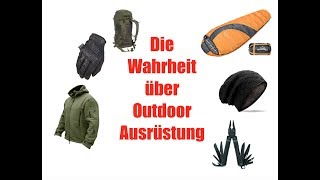 Die Wahrheit über Outdoor Survival Ausrüstung [upl. by Chouest201]