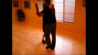 Tango milonguero basic movements [upl. by Ysnap]