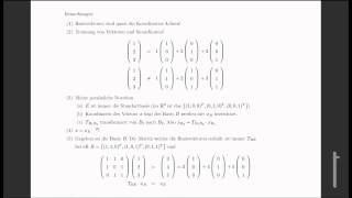 Mathematik 06 Koordinatentransformation Einführung und Beispiel DE [upl. by Loni]