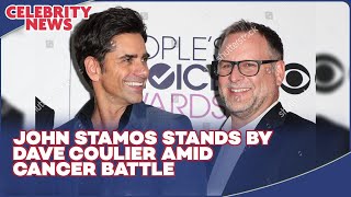 John Stamos Supports Dave Coulier Through Cancer Battle [upl. by Selia646]