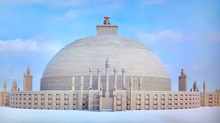 Amravati Stupa  The Great Shrine at Amaravati Animation  British Museum [upl. by Dnomhcir755]