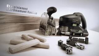 Connecteurs Domino pour fraiseuse XL DF 700 Festool  HMDIFFUSION [upl. by Aloel]