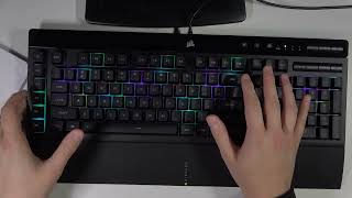 Unboxing of Corsair K55 RGB Pro XT with 6 Elgato Stream Deck Buttons [upl. by Pablo541]