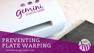 Preventing Gemini Die Cut Machine Plate Warping [upl. by Aislehc632]