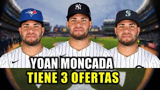 EL CUBANO YOAN MONCADA TIENE 3 OFERTA MILLONARIAS PARA MLB [upl. by Anyer]