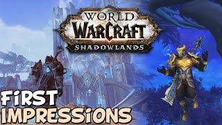 WoW Shadowlands First Impressions quotIs It Worth Playingquot [upl. by Ydnak]