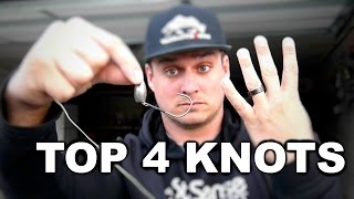 TOP 4 Knots Every Fisherman MUST KNOW [upl. by Irot]