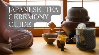 Japanese Tea Ceremony Explained  Matcha Tea Ceremony Utensils Procedure and more [upl. by Masha]