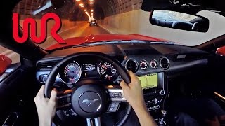 2015 Ford Mustang Ecoboost 23L Performance Package  WR TV POV Test Drive [upl. by Sihtnyc89]