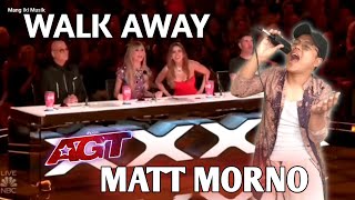 Matt Monro is back In Americas Got Talent  Walk Away  Matt Monro Amazing Performance ‼️ [upl. by Etnomal]