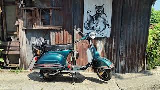 Vespa Sprint Valoce VLB1m Engine Elestart Remote [upl. by Mathur]