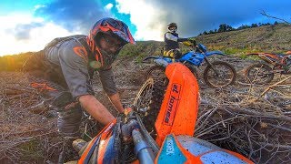 How To Ride A 2 Stroke Dirt Bike EP2  Hill climbing amp Enduro [upl. by Mikes]