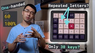 Using AI to design the best onehanded keyboard layout [upl. by Cissiee989]