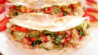 Mexican Tacos Recipe By SooperChef [upl. by Irmgard]