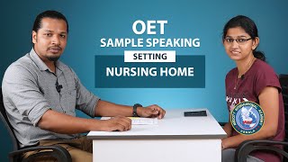 OET Sample Speaking [upl. by Haletta]