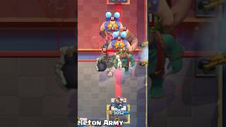 He tried to predict me 🤣🤣 clashroyale shorts clashroyalememes [upl. by Aidualc]