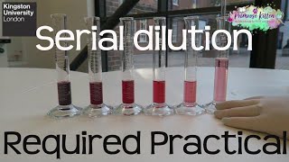 Serial Dilution  Required Practical Revision for Biology and Chemistry ALevel [upl. by Payton734]