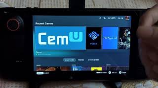 Steam Deck Wii U CEMU Emulator Complete Guide for Legally Running Games of an SD Card No Gameplay [upl. by Ennazus683]