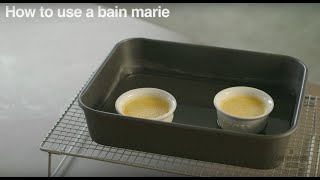 How To Use Bain Marie For Cooking  Good Housekeeping UK [upl. by Nosemyaj]