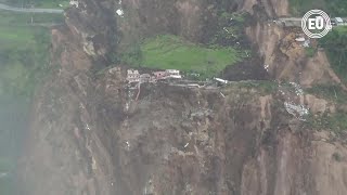 La tragedia en Alausí vista desde un dron [upl. by Namia991]