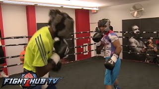 TERENCE CRAWFORD VS YURIORKIS GAMBOA  FULL SPARRING SESSION [upl. by Erving]