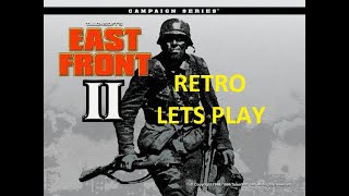 Retro Lets Play of Hex Based Turn Based Strategy Wargame East Front 2 [upl. by Adnah]