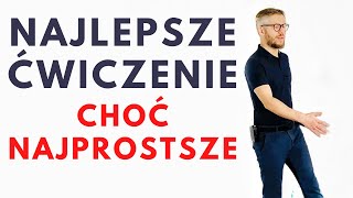 NAJLEPSZE ĆWICZENIE postawy ciała równowagi kręgosłupa czy sprawności  dr n med Marcin Wytrążek [upl. by Ennirak]