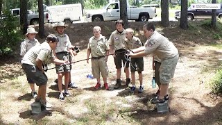 Scouting America Troop Meeting Game  Hunker Down [upl. by Nilde]