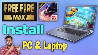 How To Install Free Fire Max In PC And Laptop  PC Me Free Fire Max Install Kaise Kare [upl. by Altman]