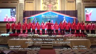 Koor Ama HKBP Juara 1 Final Festival Koor Ama pada Perayaan Tahun Keluarga HKBP 2016 [upl. by Asha]